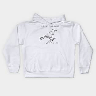 Knife Crow 1 Kids Hoodie